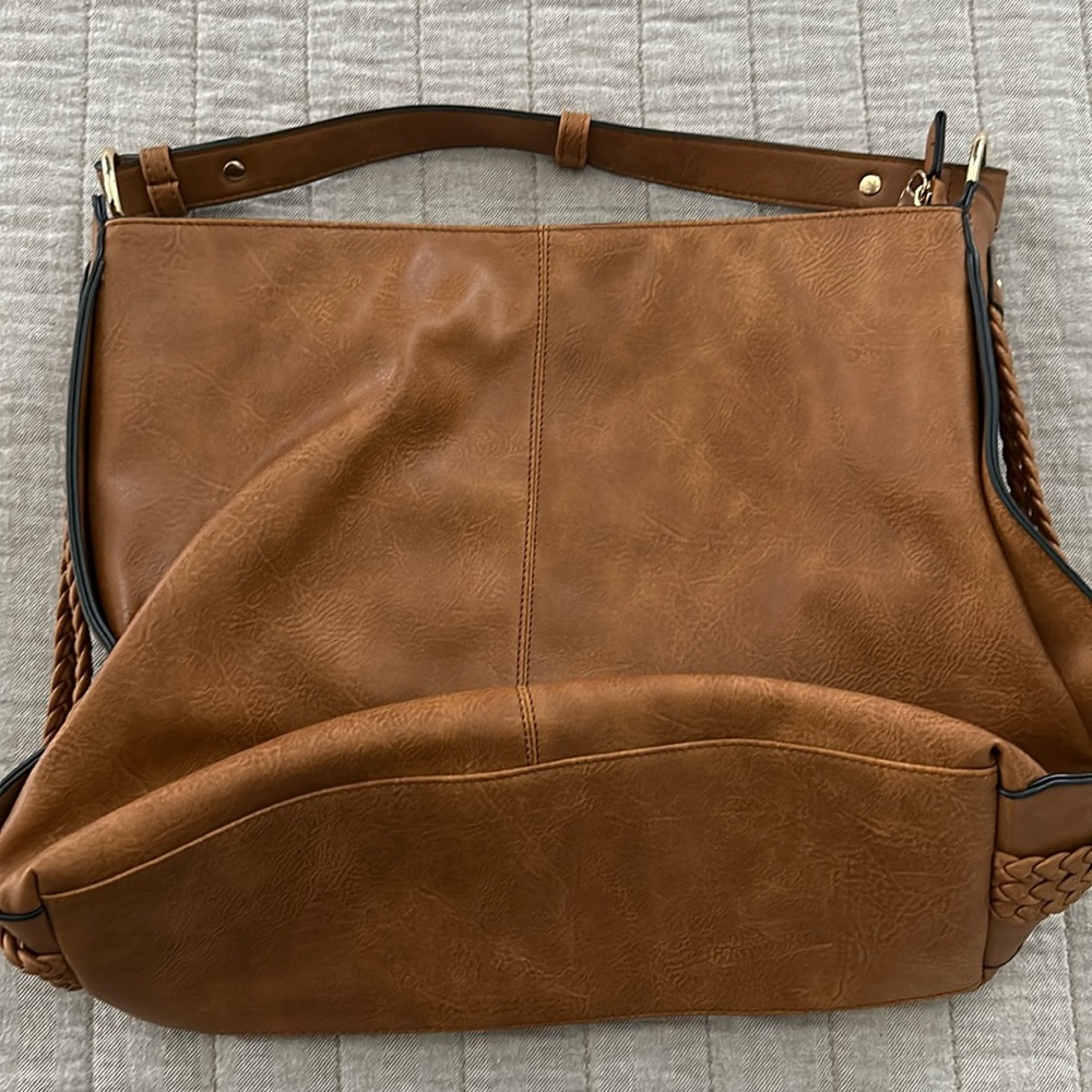 Cognac handbag